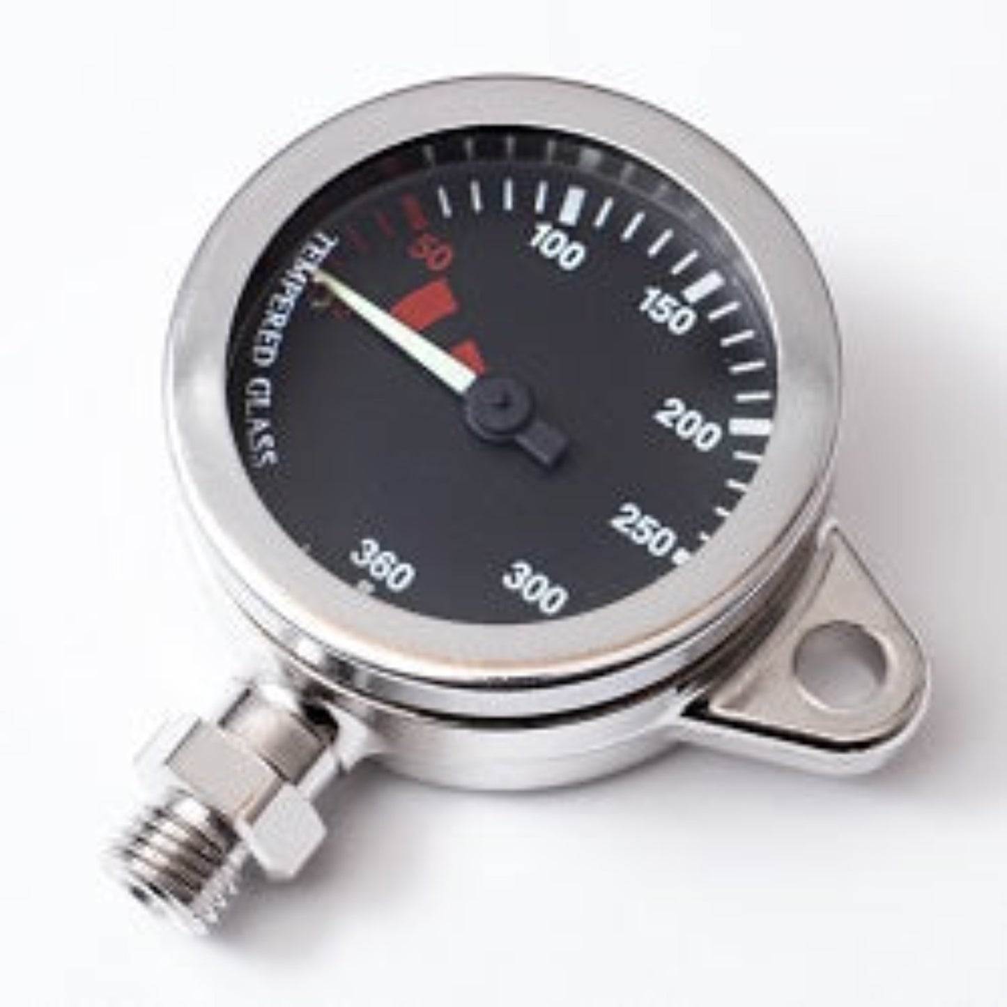 52mm Black Faced Brass Tech Snap Pressure Gauge