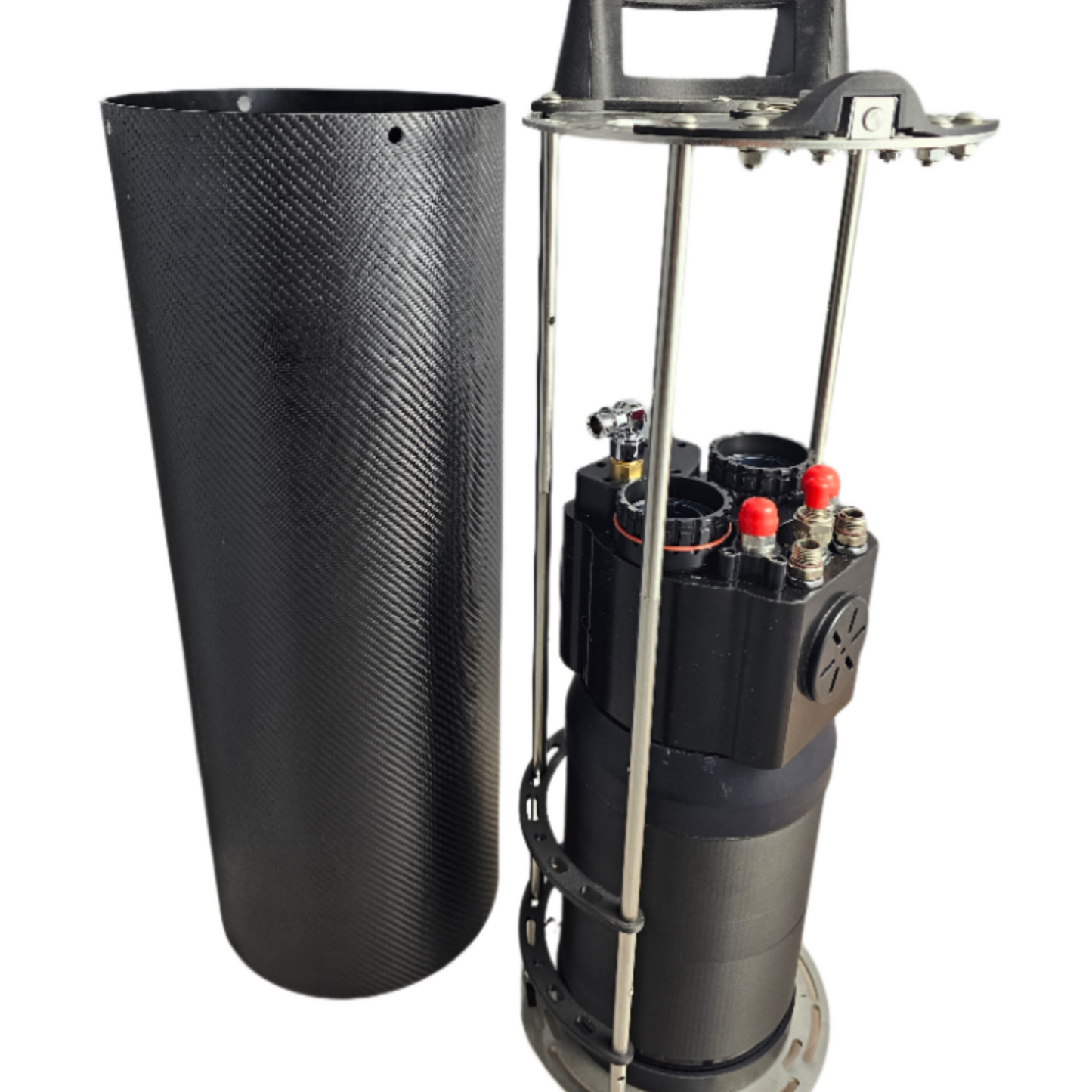 Proteus Veles Sidemount with P4 Head and 2.3kg scrubber
