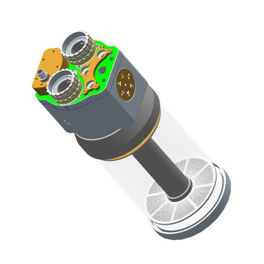 P4 eCCR Head with Veles 2kg scrubber