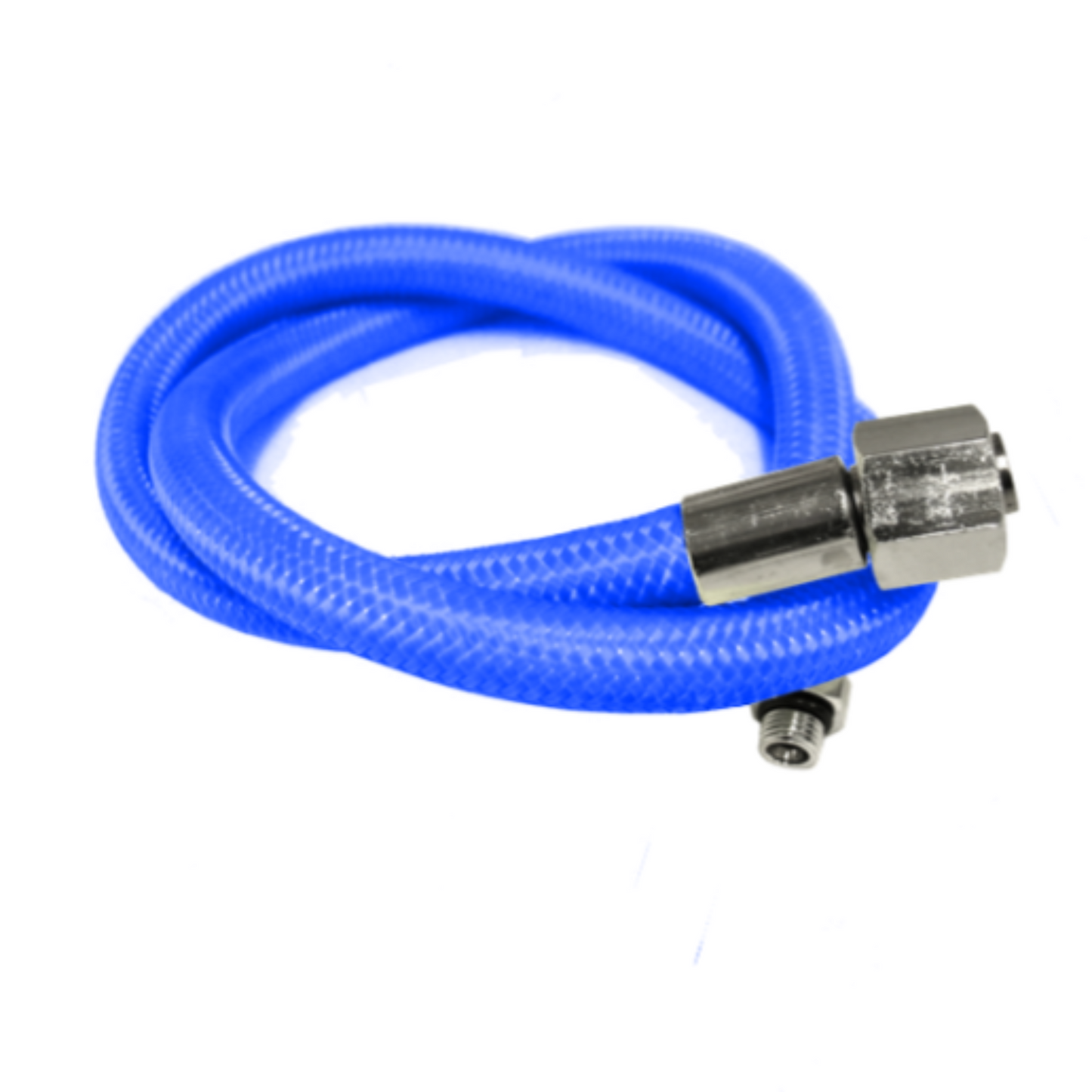 Regulator Hose - Blue 90 cm - standard 3/8" UNF Connection